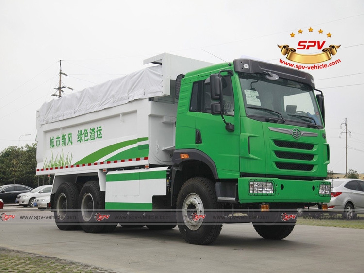 Smart Dreg Transport Truck with Chassis FAW